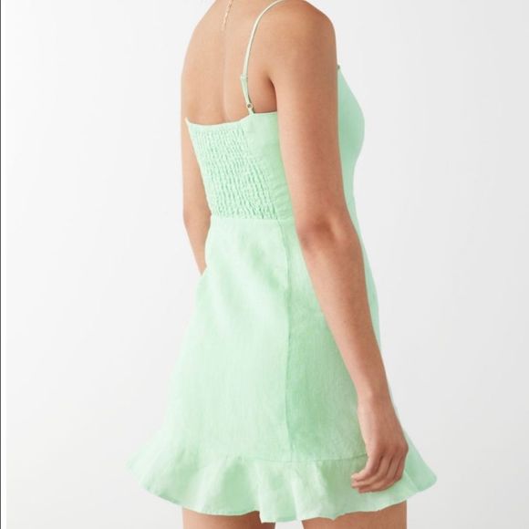 & Other Stories Mint Green Mini Dress - Picture 12 of 13